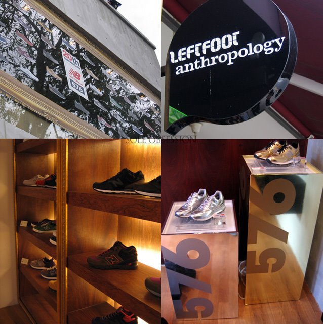 New Balance 576 20th Anniversary Exhibition at Leftfoot
