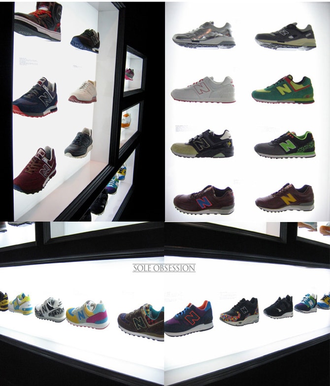 New Balance 576 20th Anniversary Exhibition at Leftfoot