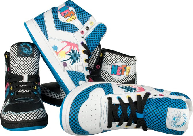 Neff x Pony Tropical City Wing Hi Top