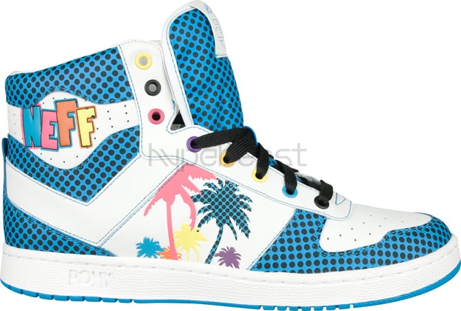 Neff x Pony Tropical City Wing Hi Top