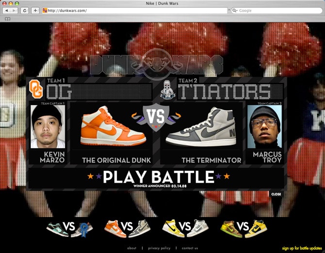 Nike Dunkwars Battle 2