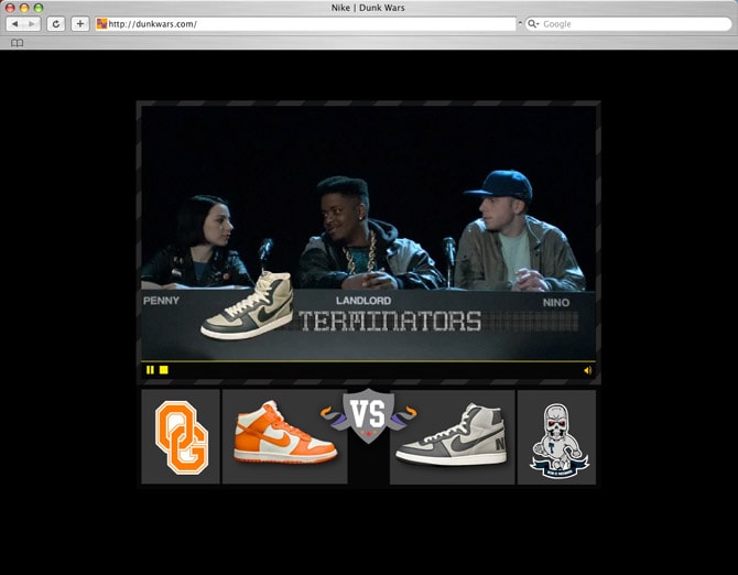 Nike Dunkwars Battle 2