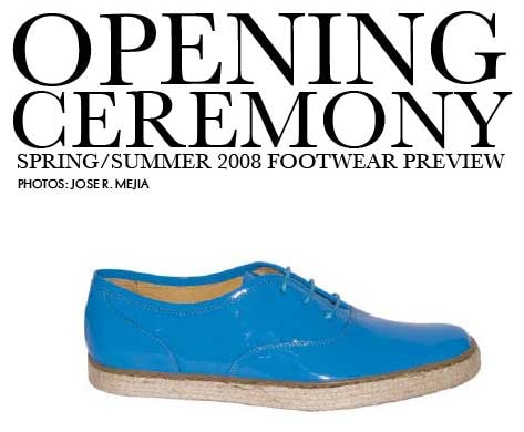 Opening Ceremony 2008 Spring/Summer Footwear Collection