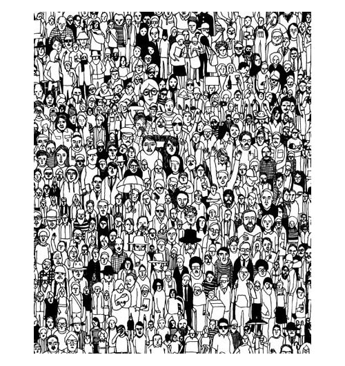Pottok Exhibition by Geoff McFetridge at Colette