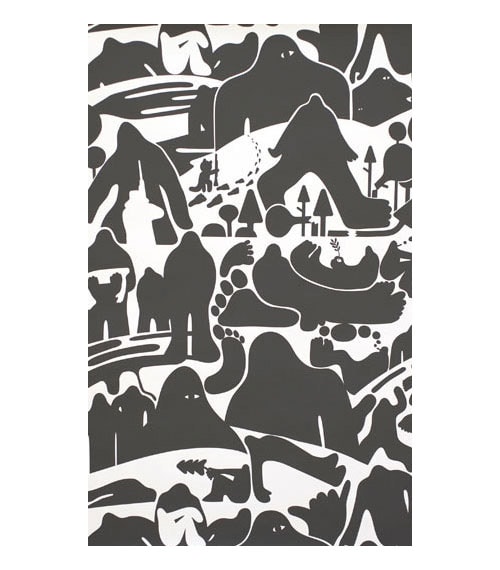 Pottok Exhibition by Geoff McFetridge at Colette