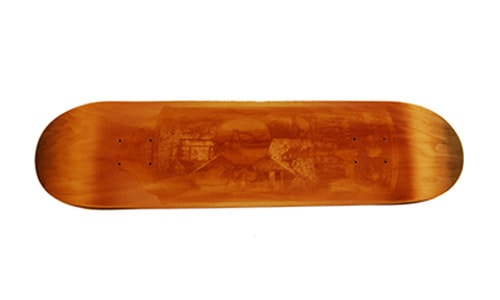 Recon Red Devil Laser Etched Skate Deck