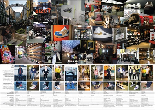 size? Issue 4 - Interactive Sneaker Broadsheet!