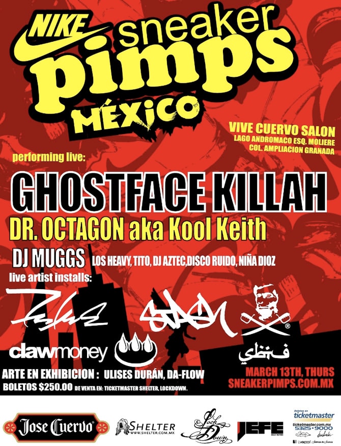 Sneaker Pimps Mexico 2008
