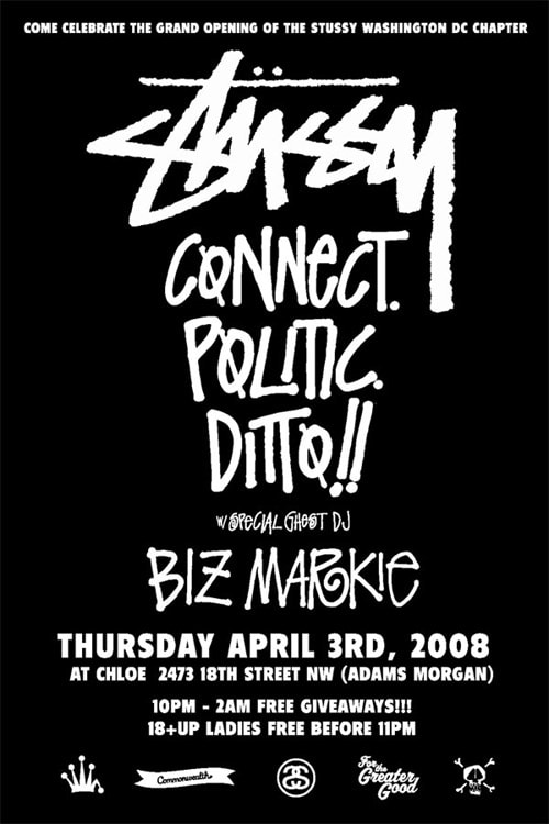 Stussy Washington DC Opening Party
