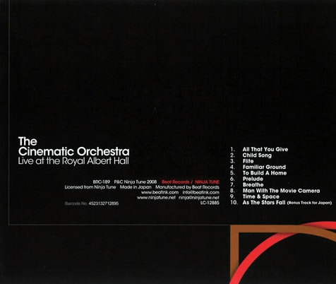 The Cinematic Orchestra - Live at the Royal Albert Hall