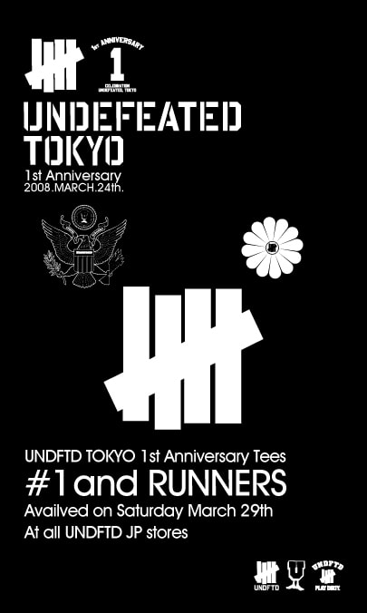 UNDFTD Tokyo One Year Anniversary