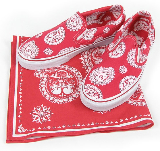 Vans "Paisley Bandanna" Classic Slip On