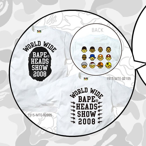 World Wide Bape Heads Show 2008 Products