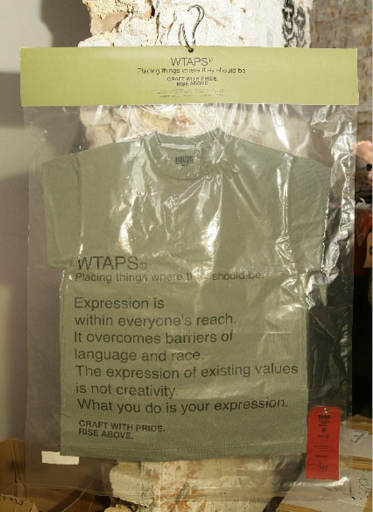 WTAPS "Placing Things Where They Should Be" T-shirt