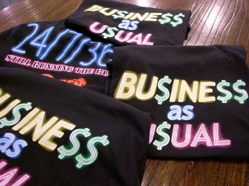 ACU "Business As Usual" Tee