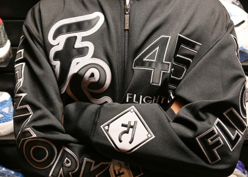 Flight Club x Mitchell and Ness Jackets