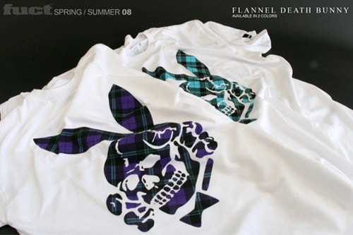 FUCT Flannel Death Bunny & Sonic Titans Tee