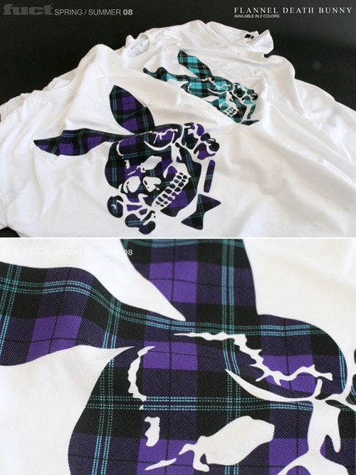 FUCT Flannel Death Bunny & Sonic Titans Tee