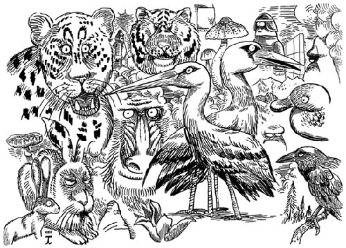 James Jarvis Selected Drawings Online Gallery