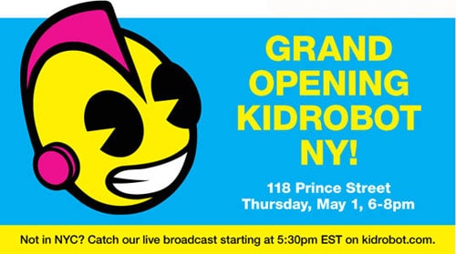 Kidrobot Flagship Grand Opening – NYC