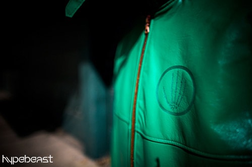 Lupe Fiasco x Dr. Romanelli "Glow in the Dark" Leather Bomber Tour Jackets