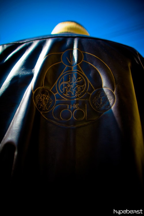 Lupe Fiasco x Dr. Romanelli "Glow in the Dark" Leather Bomber Tour Jackets