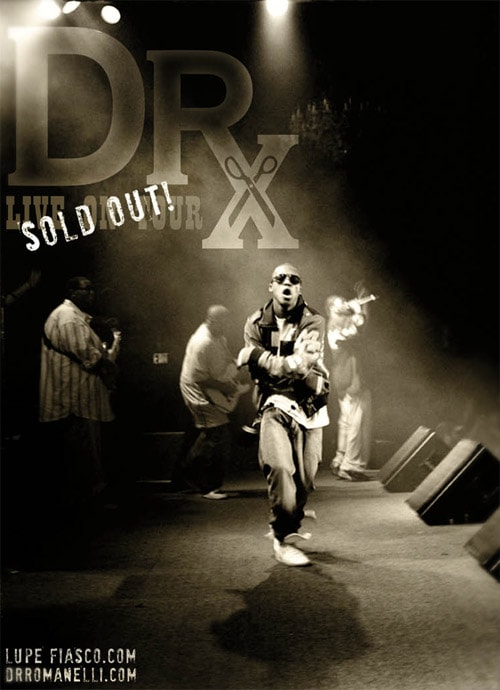 Lupe Fiasco x Dr. Romanelli "Glow in the Dark" Leather Bomber Tour Jackets