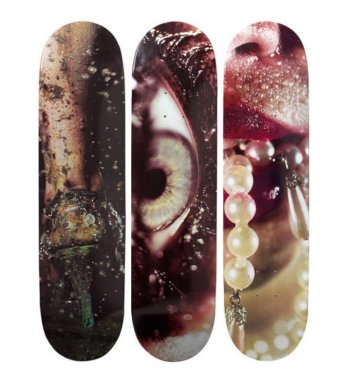 Marilyn Minter x Supreme Skate Decks