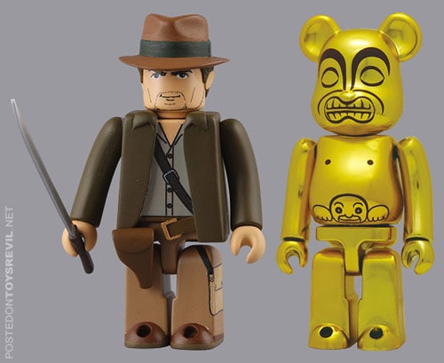 Medicom Toy Kubrick & Bearbrick Set - Indiana Jones & Sweeney Todd