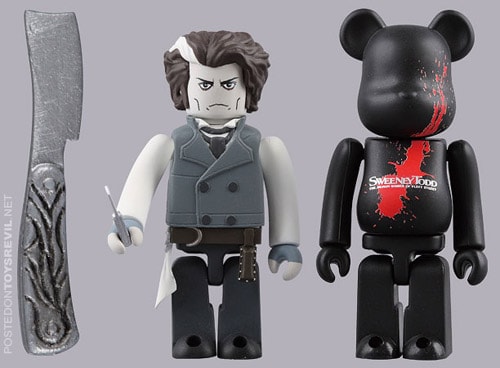 Medicom Toy Kubrick & Bearbrick Set - Indiana Jones & Sweeney Todd