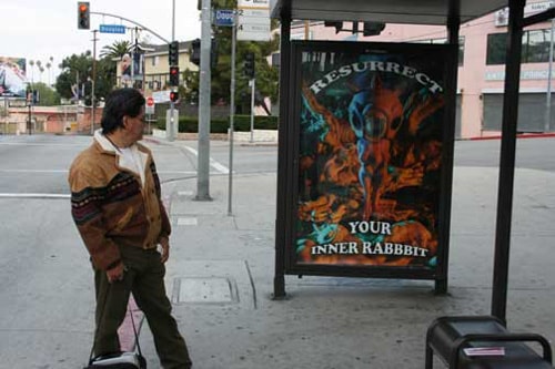 Ron English in Hollywood
