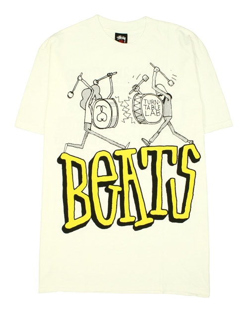 Turntable Lab x Stussy "Beats" Tees