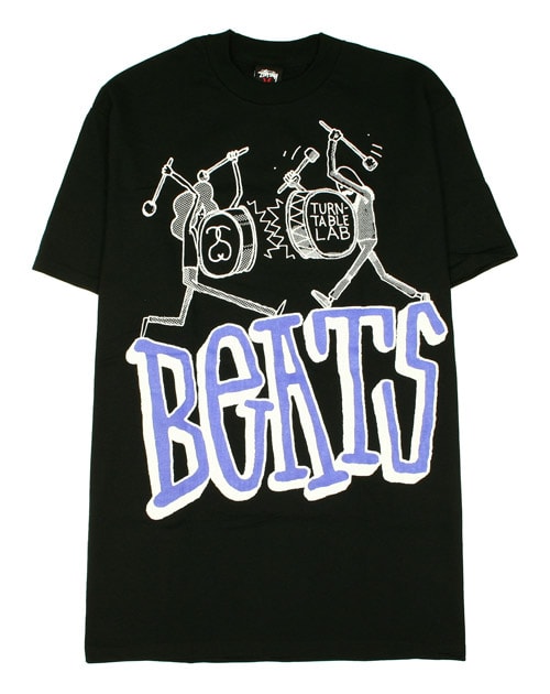 Turntable Lab x Stussy "Beats" Tees