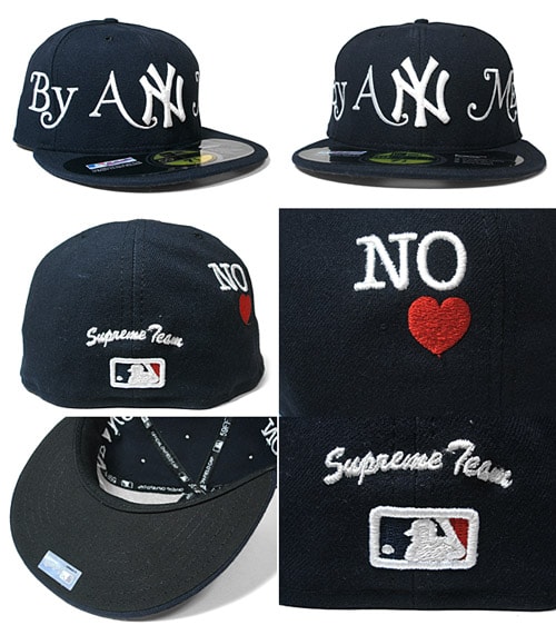 Supreme "by Any Means" Yankees New Era