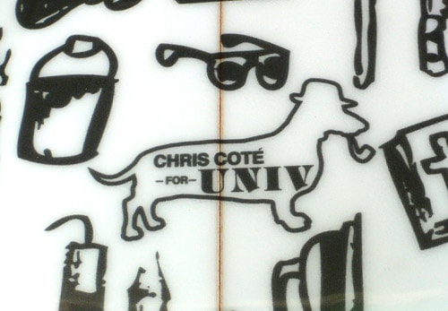 The "Chris Cote For UNIV" Surfboard Project