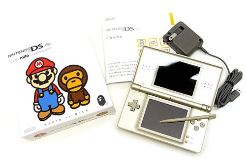 Bape x Nintendo DS Lite Gold Edition