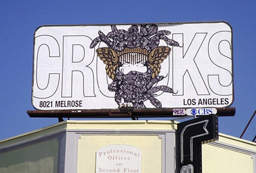 Crooks & Castles 8021 Melrose Billboard