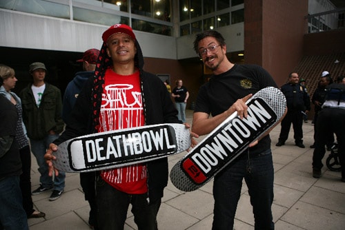 Deathbowl to Downtown x 5Boro Skateboards