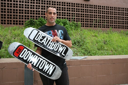 Deathbowl to Downtown x 5Boro Skateboards