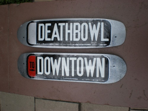 Deathbowl to Downtown x 5Boro Skateboards