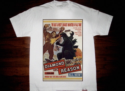 Diamond Supply Co. x Reason "The East and West's Biggest Monsters of All Time" Tee