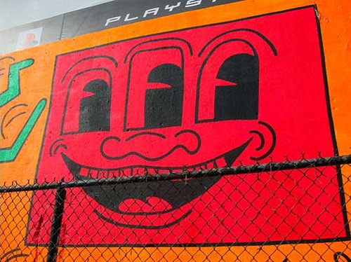 Keith Haring 50th Birthday Memorial Mural