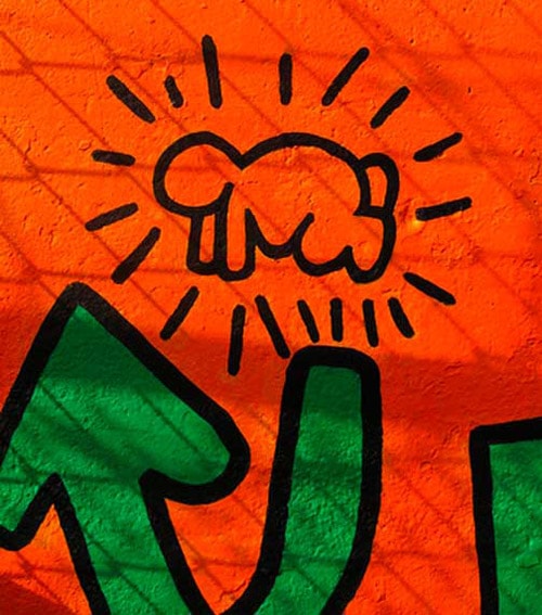 Keith Haring 50th Birthday Memorial Mural