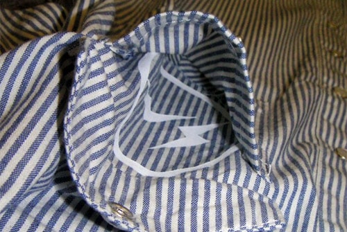 Levi's Fenom Short-Sleeve Indigo Stripe Western Shirts