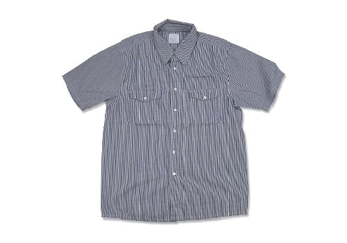 Levi's Fenom Short-Sleeve Indigo Stripe Western Shirts