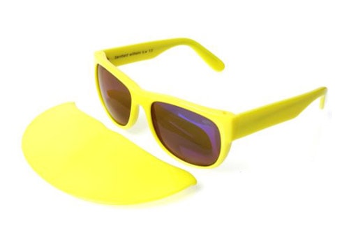 Linda Farrow x Bernhard Willhelm Visor Sunglasses