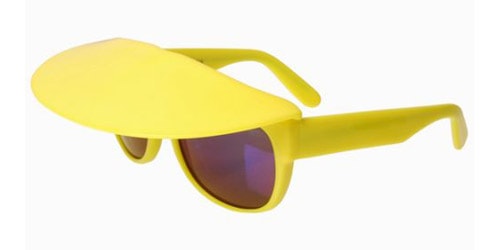 Linda Farrow x Bernhard Willhelm Visor Sunglasses