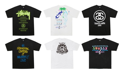 Stussy North America Chapter Tees