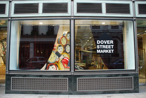 Tim Walker at Dover Street Market Display