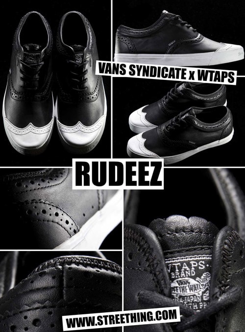 WTAPS x Vans Syndicate Rudeez